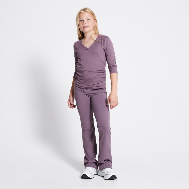 Wrap top "Swift top" Plum